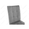 Стул деревянный Madina dark walnut / fabric grey