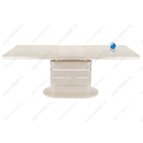 Стол стеклянный Plas 160 beige