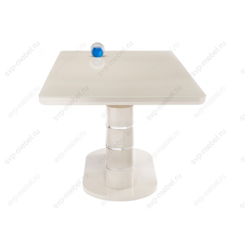 Стол стеклянный Plas 160 beige