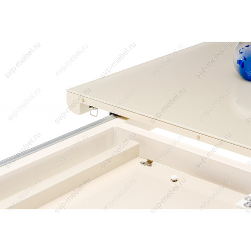 Стол стеклянный Plas 160 beige