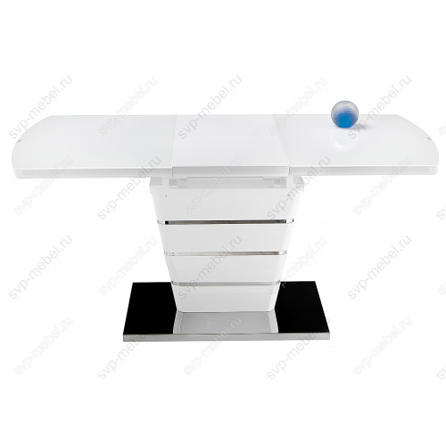 Стол стеклянный Space 160 белый