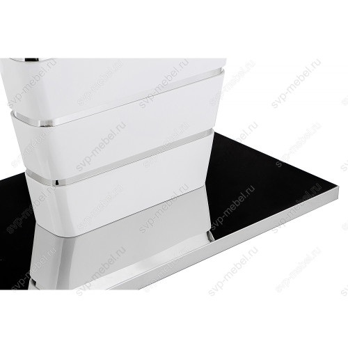 Стол стеклянный Space 160 белый