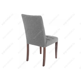 Стул деревянный Madina dark walnut / fabric grey