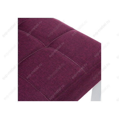 Стул деревянный Madina white / fabric purple