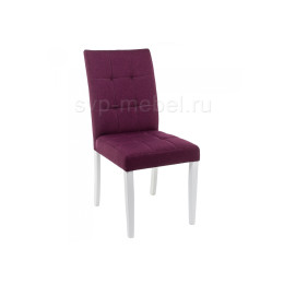 Стул деревянный Madina white / fabric purple