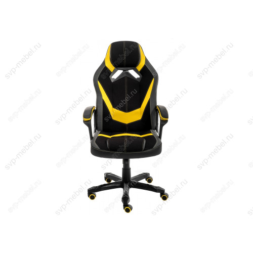 Стул Bens черное / серое / желтое