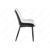 Стул Seda черно-белый