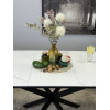 Стол Kenner BR1400, черный/керамика GLORIA WHITE арт.170190
