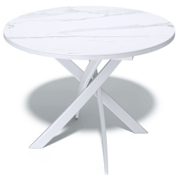 Стол обеденный R1000, белый/керамика TOP ALPINE WHITE арт.170118