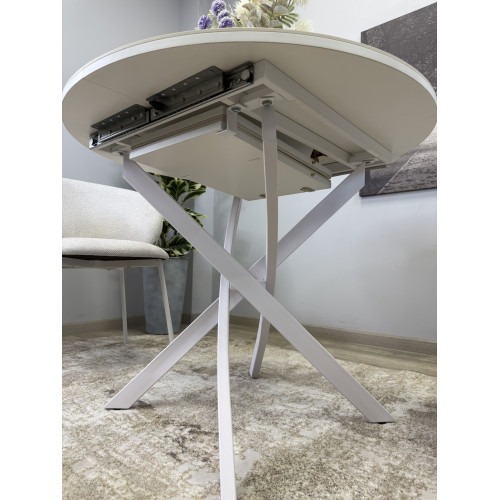 Стол обеденный R900, белый/керамика TOP ALPINE WHITE арт.170118