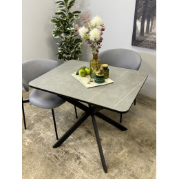 Стол обеденный BK1000, черный/керамика NEW ARMANI GREY 170154