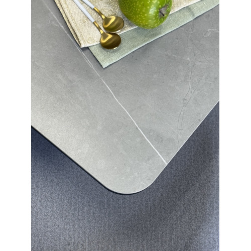 Стол обеденный BK900, черный/керамика NEW ARMANI GREY 170154