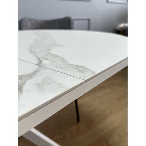 Стол обеденный DO1200, белый/керамика TOP ALPINE WHITE арт.170118