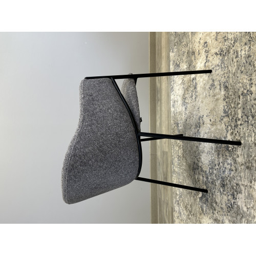 Комплект стульев 2шт KENNER 308SD черный/серый