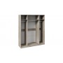Шкаф комбинированный с 4 зеркальными дверями «Эмбер» - СМ-348.07.012