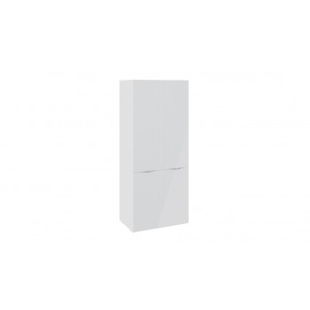 Шкаф для одежды с 2 дверями со стеклом «Глосс» - СМ-319.07.211