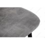 Барный стул Drop black / grey