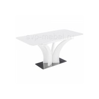 Стол стеклянный Horns 120 super white