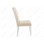 Стул деревянный Menson white / fabric сream
