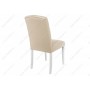 Стул деревянный Menson white / fabric сream