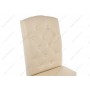 Стул деревянный Menson white / fabric сream