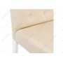 Стул деревянный Menson white / fabric сream
