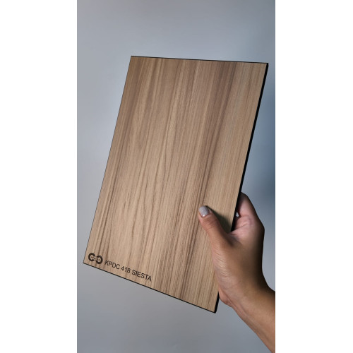 Компакт-плита HPL Compact SIESTA (KPDC-418) 3050x660x4мм ,black ,Eterno